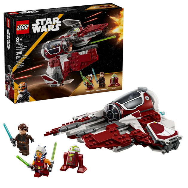 Конструктор Lego Star Wars "Джедайский перехватчик Асоки", 75401 1