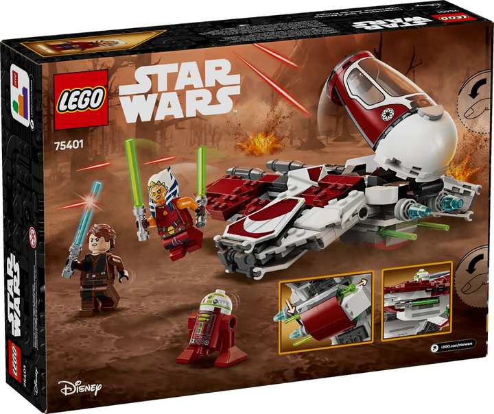 Конструктор Lego Star Wars "Джедайский перехватчик Асоки", 75401 8