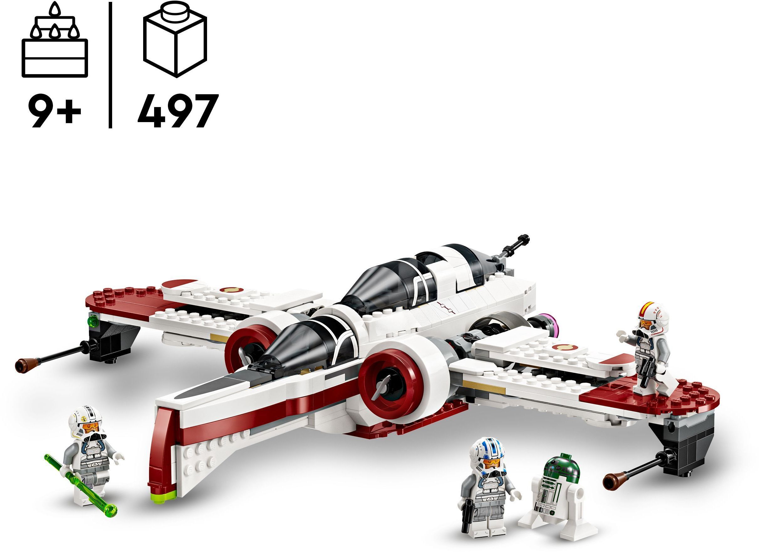 Конструктор Lego Star Wars "Зоряний винищувач ARC-170™", 75402 1
