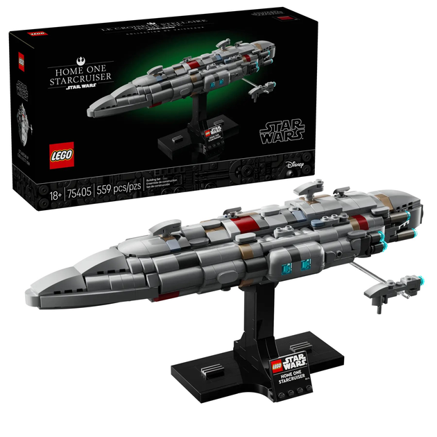 Конструктор Lego Star Wars "Звездный крейсер "Дом один", 75405 1