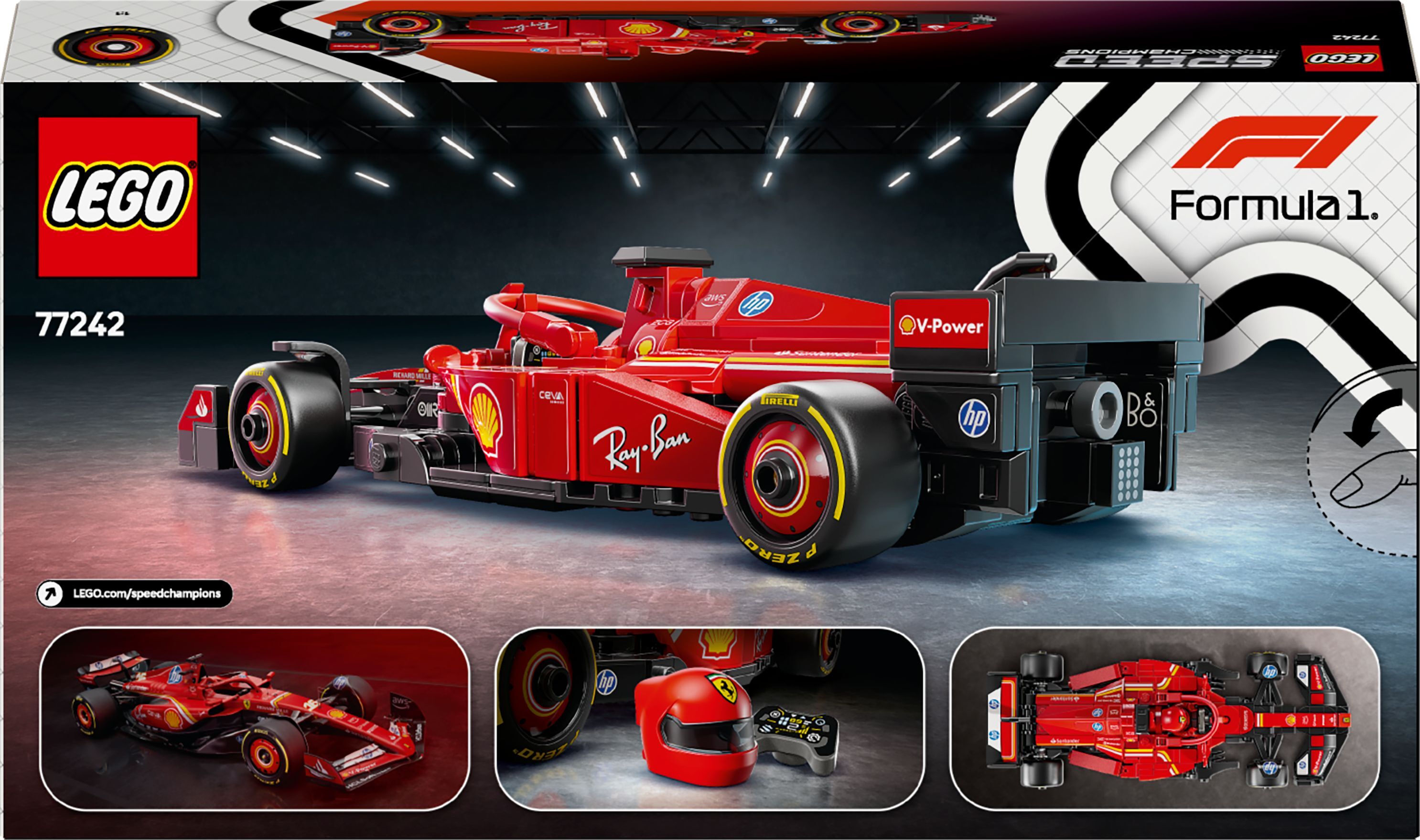 Конструктор Lego Speed ​​Champions "Гоночный автомобиль F1® Ferrari SF-24", 77242 12