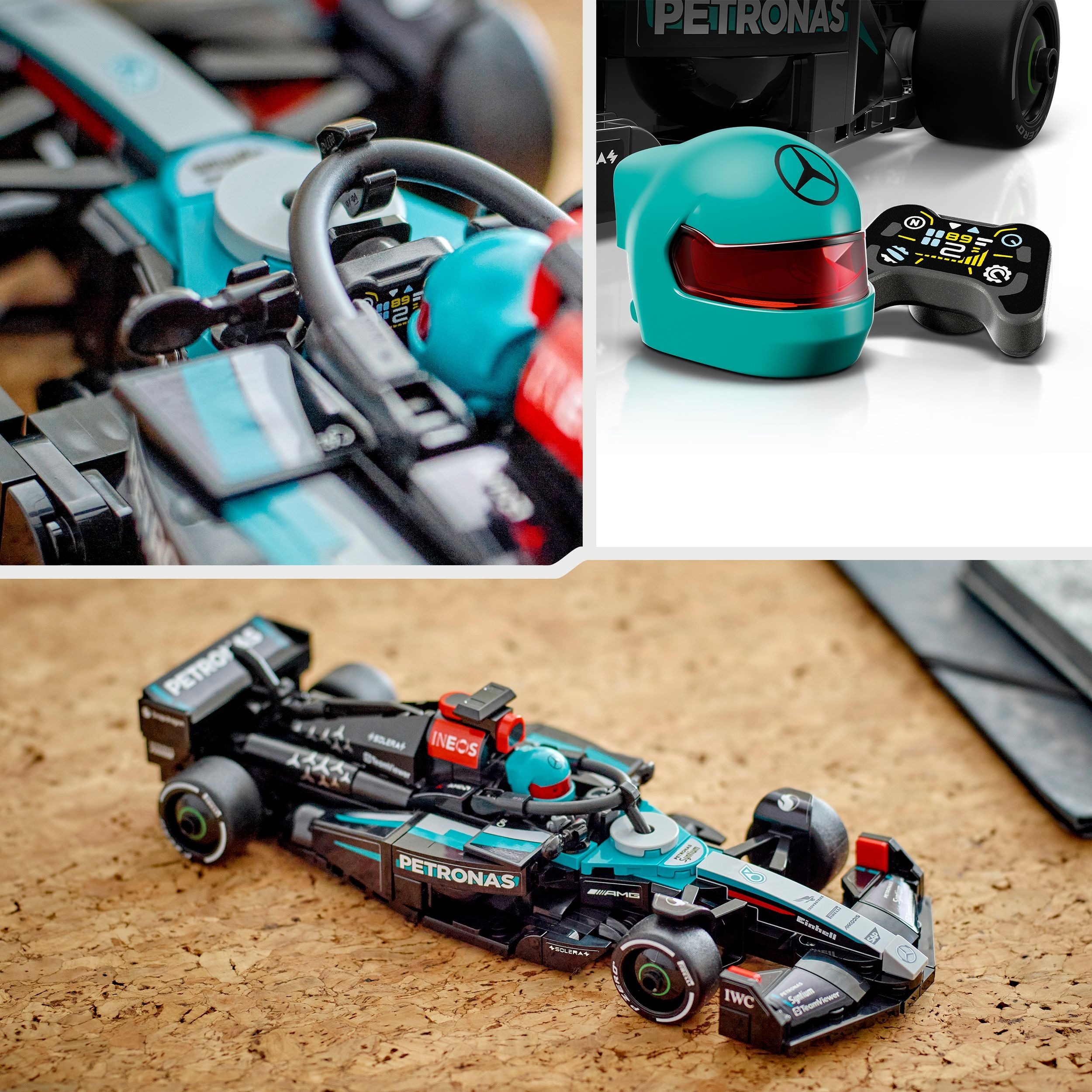 Конструктор Lego Speed ​​Champions "Гоночный автомобиль Mercedes-AMG F1® W15", 77244 5