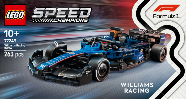 Конструктор Lego Speed Champions "Автомобіль для перегонів F1® Williams Racing FW46", 77249