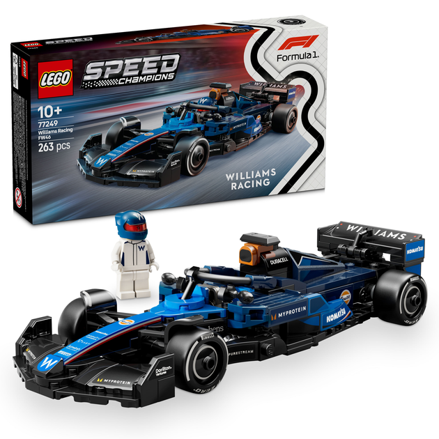 Конструктор Lego Speed Champions "Автомобіль для перегонів F1® Williams Racing FW46", 77249 7