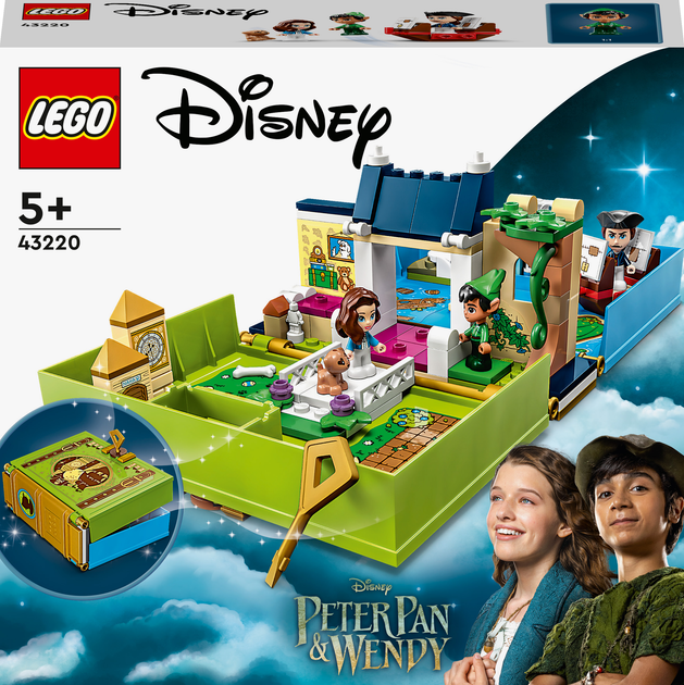 Конструктор Lego Disney "Книга приключений Питера Пена и Венди", 43220