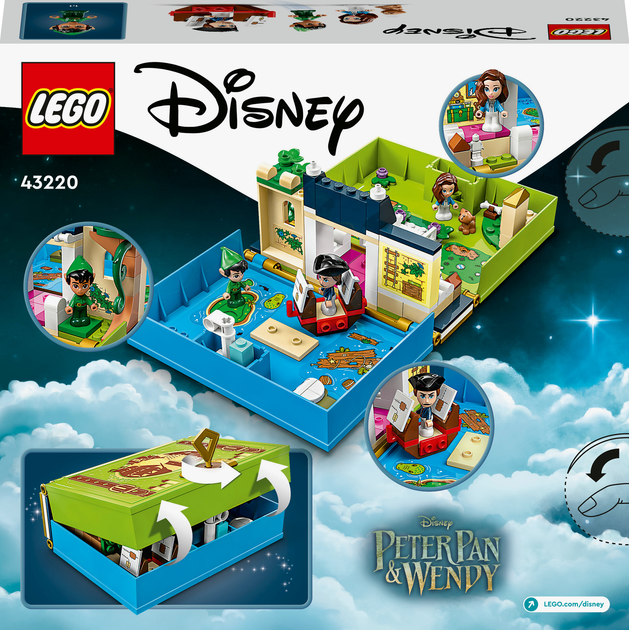 Конструктор Lego Disney "Книга приключений Питера Пена и Венди", 43220 9