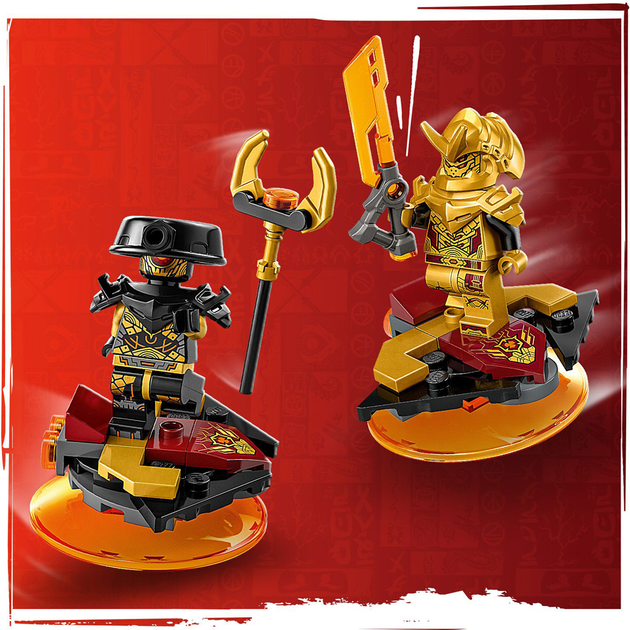 Конструктор Lego Ninjago "Суперсила дракона Зейна автомобиль для гонки спин-джитса", 71791 6