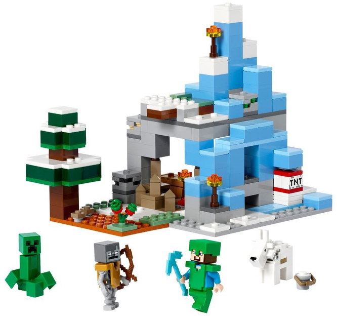 Конструктор Lego Minecraft "Замерзлі верхівки", 21243 1