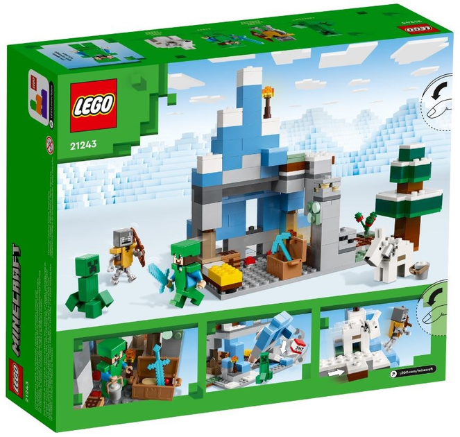 Конструктор Lego Minecraft "Замерзлі верхівки", 21243 5