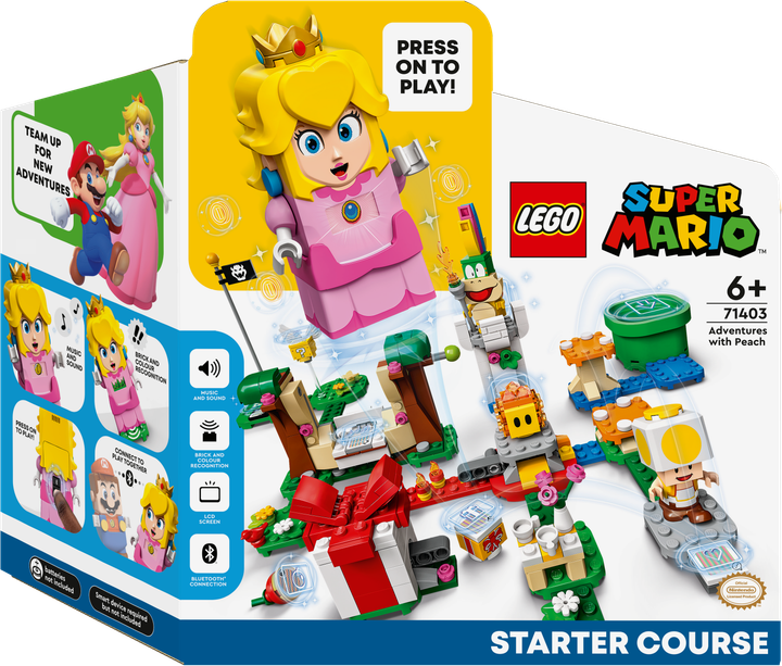 Конструктор Lego Super Mario "Приключения с Пичь. Стартовый набор", 71403