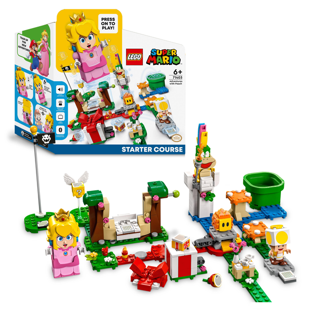 Конструктор Lego Super Mario "Приключения с Пичь. Стартовый набор", 71403 2