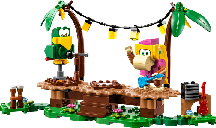 Конструктор Lego Super Mario "Импровизация в джунглях Дикси Конг. Дополнительный набор", 71421 1