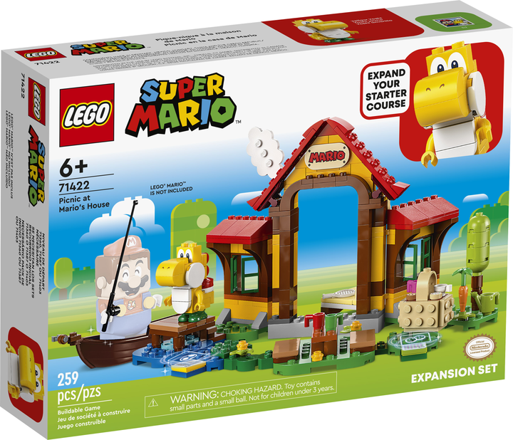 Конструктор Lego Super Mario "Пикник в доме Марио. Дополнительный набор", 71422