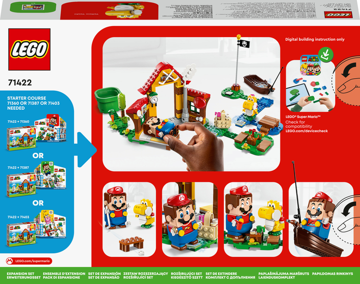 Конструктор Lego Super Mario "Пикник в доме Марио. Дополнительный набор", 71422 8