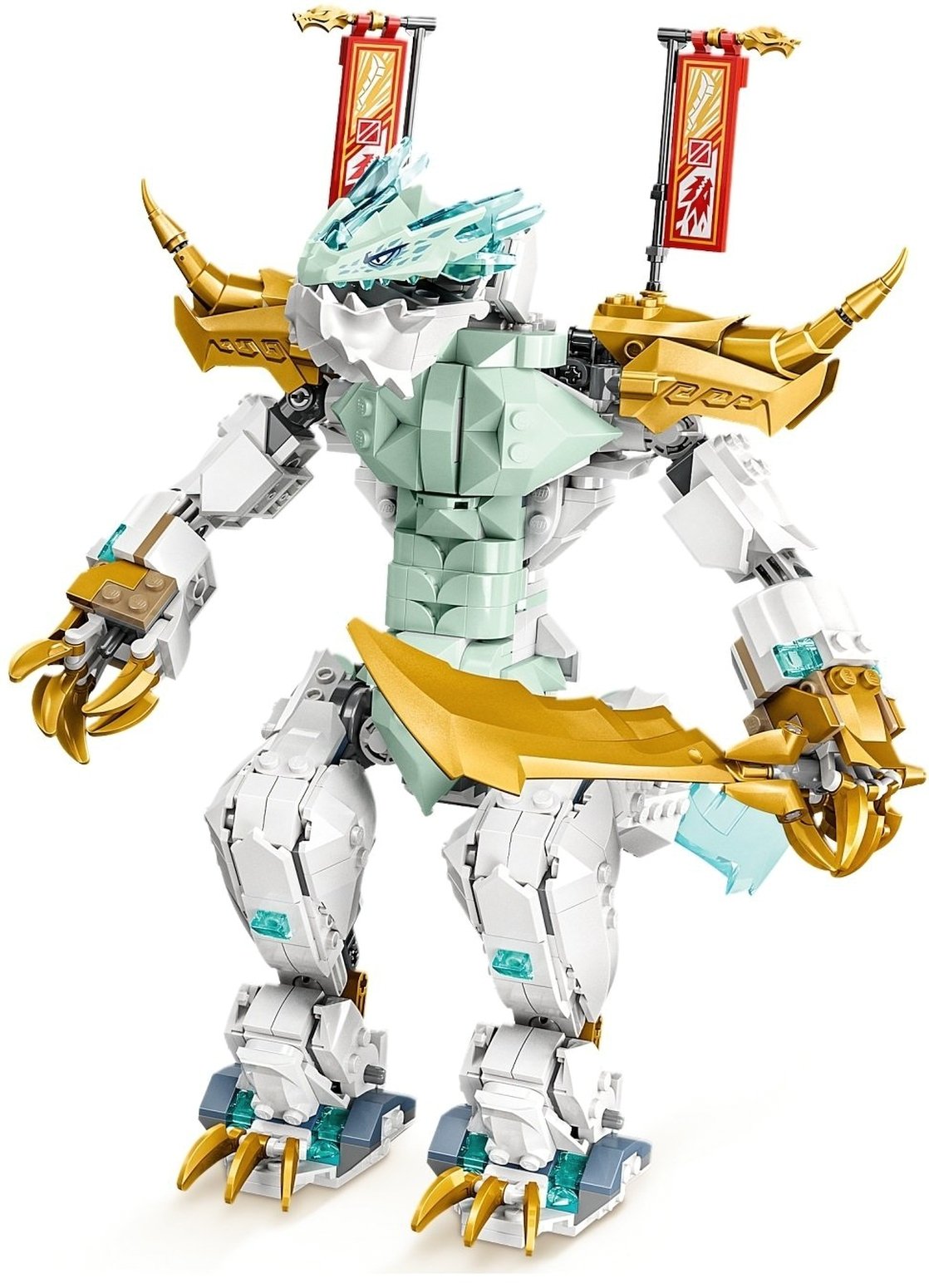 Конструктор Lego Ninjago "Существо Ледяной Дракон Зейна", 71786 1