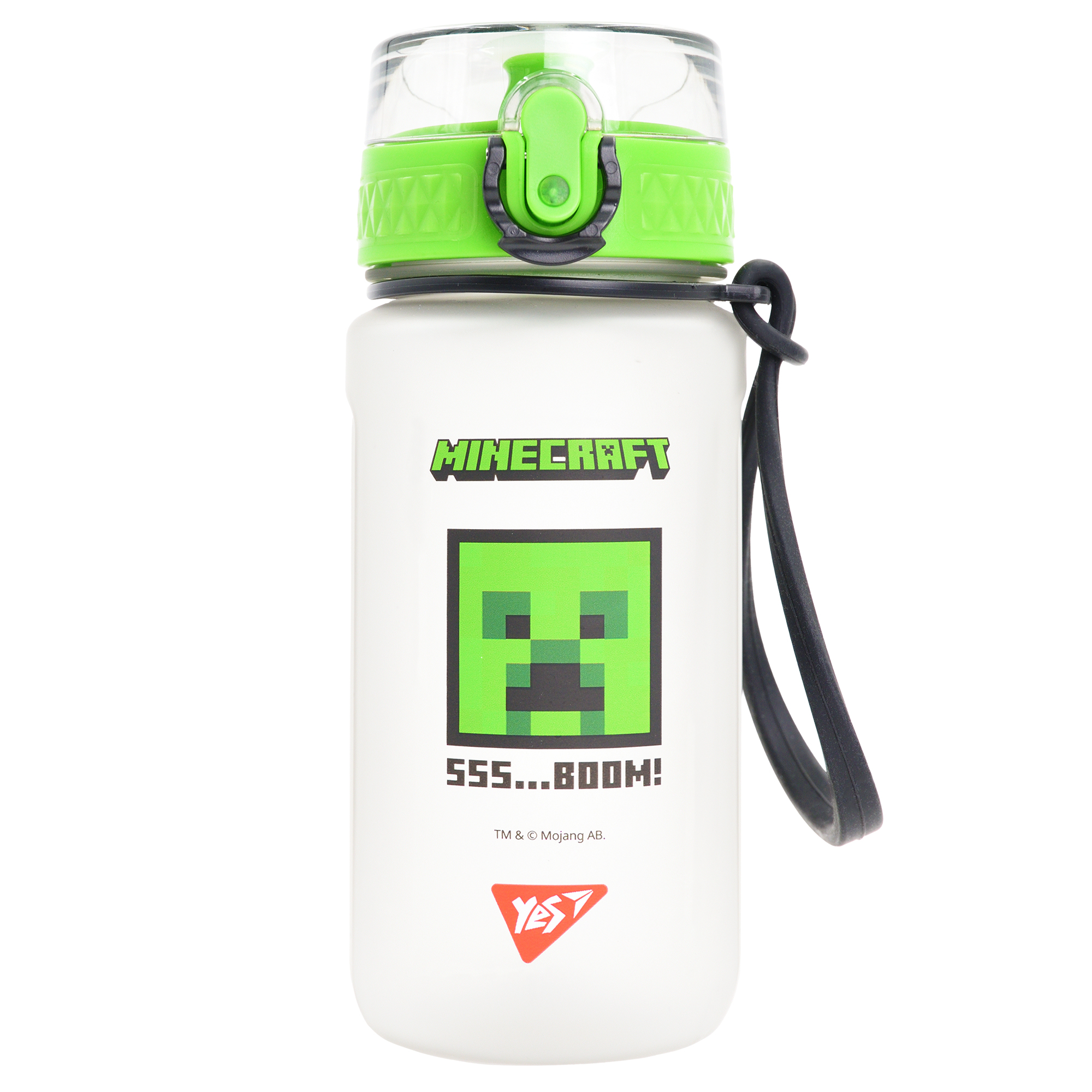 Пляшка для води "Minecraft. Boom" 500 мл, софт тач, 708320 Yes