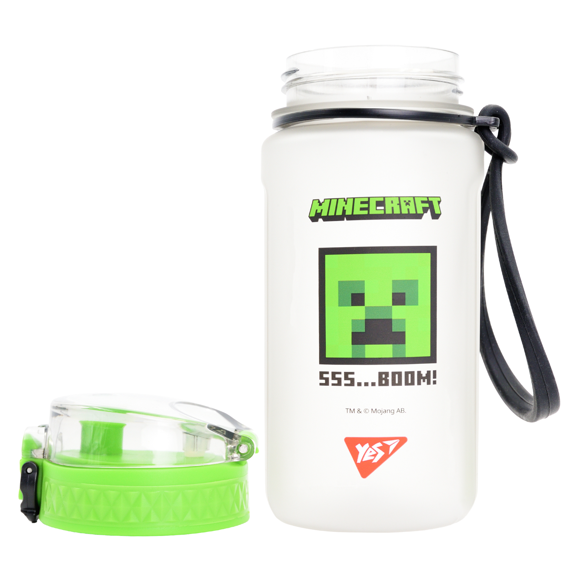Пляшка для води "Minecraft. Boom" 500 мл, софт тач, 708320 Yes 2