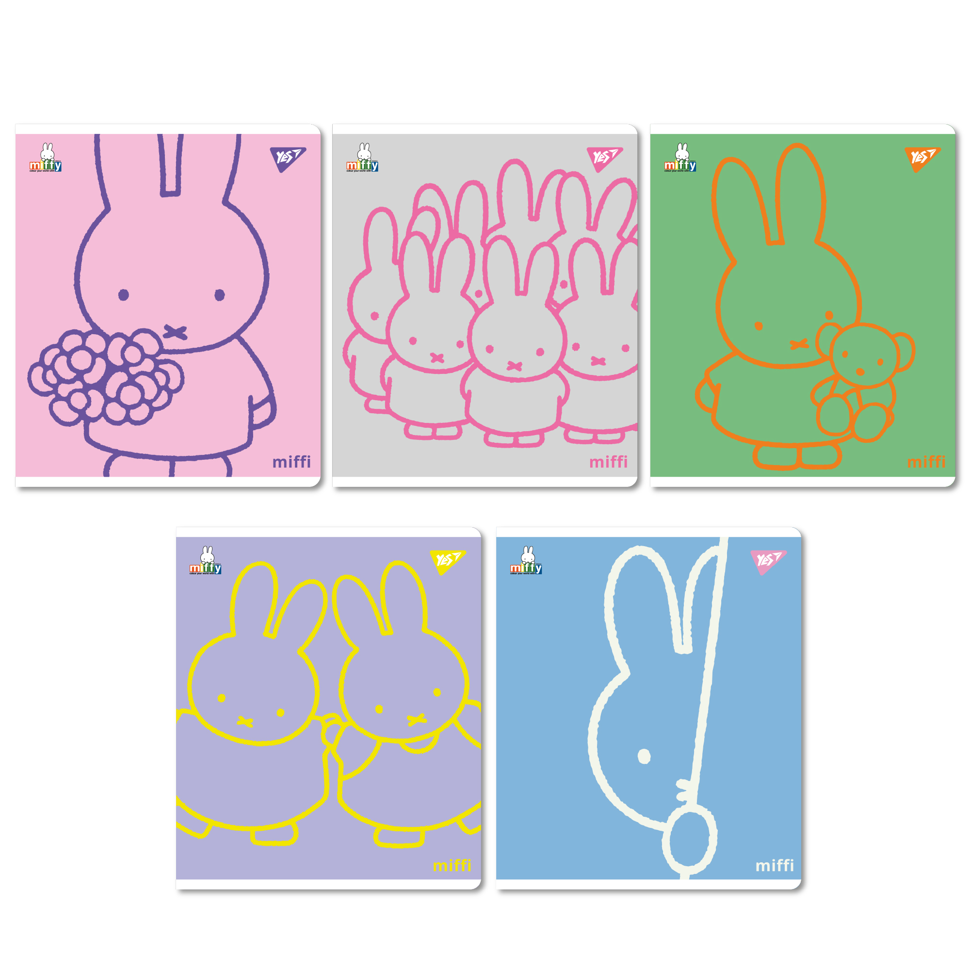 Тетрадь 12 кл. YES "Miffy", 767494