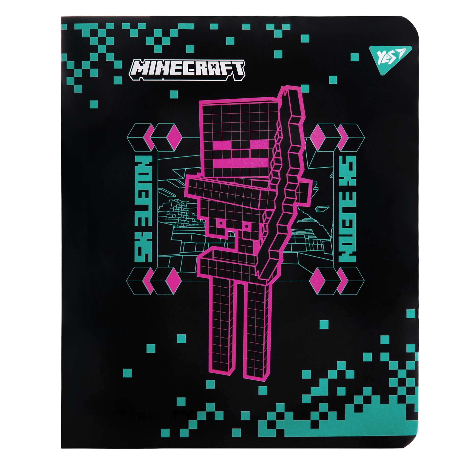Тетрадь 18 кл. YES "Minecraft. Black", 767521 1