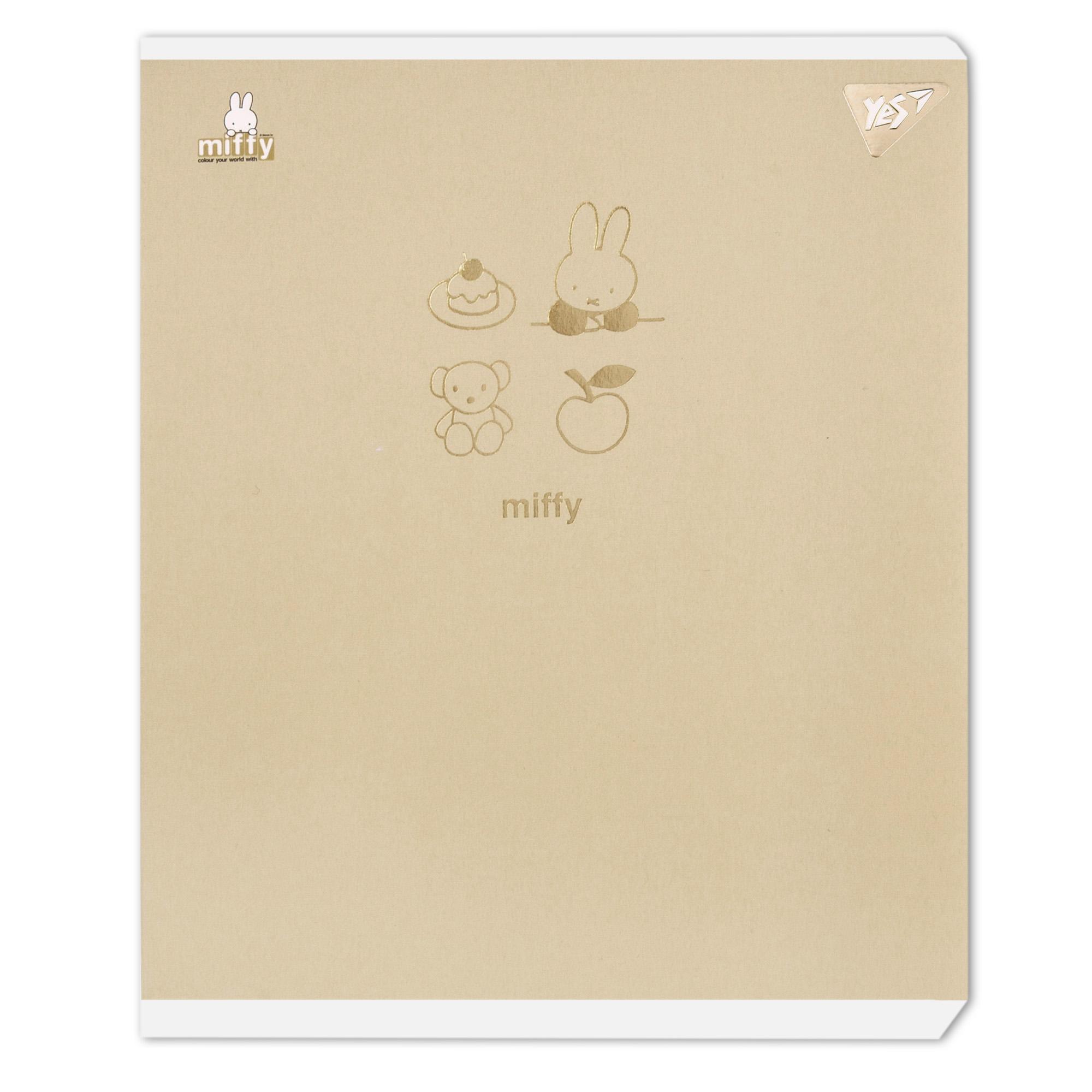 Тетрадь 24 кл. YES "Gold Miffy", 767537 6