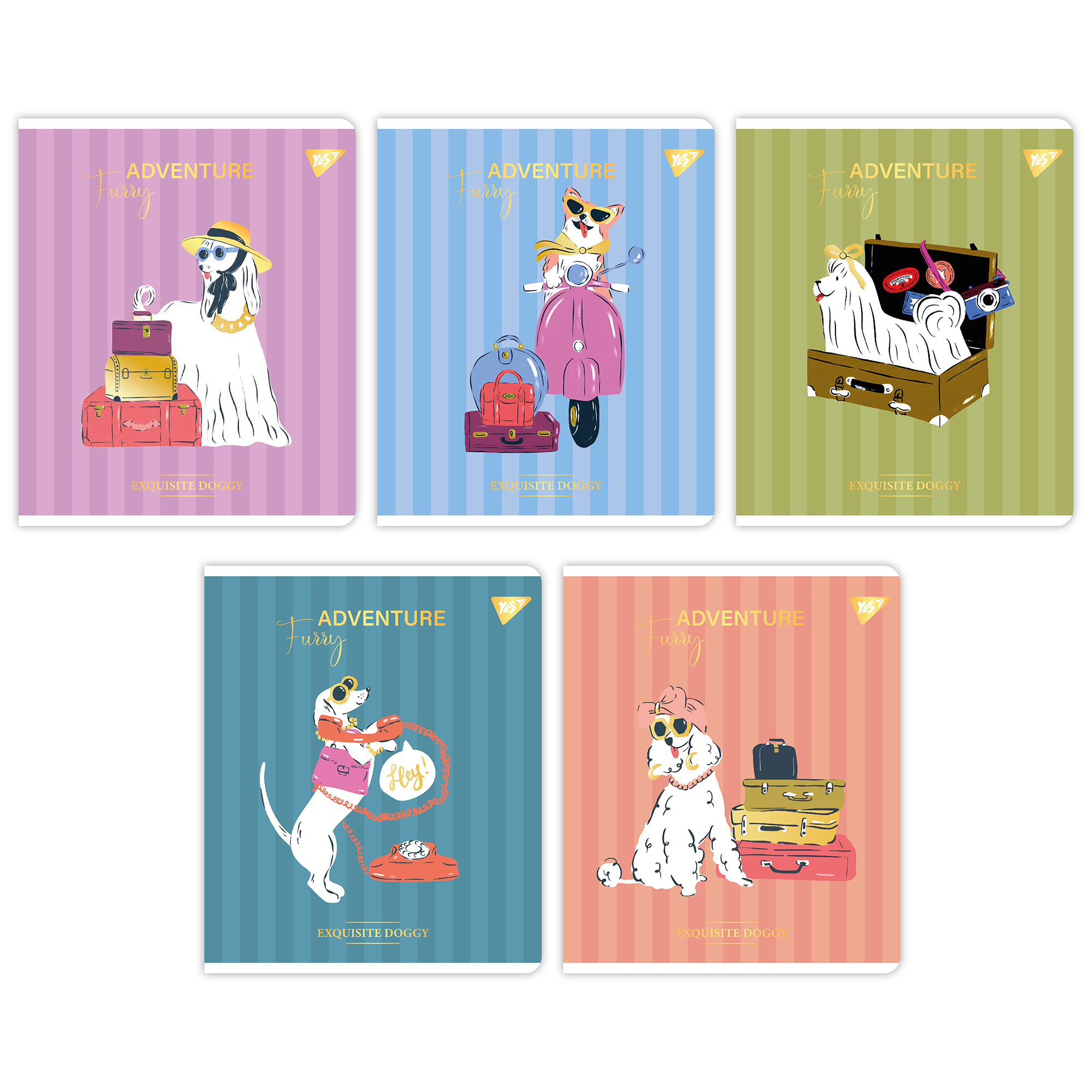 Зошит 48 кл. YES "Exquisite doggy", 767548