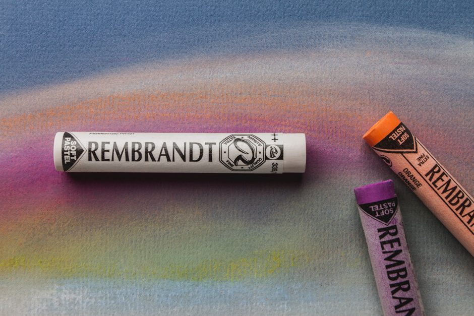 Пастель суха Rembrand Сієна палена (411,3), Royal Talens 2