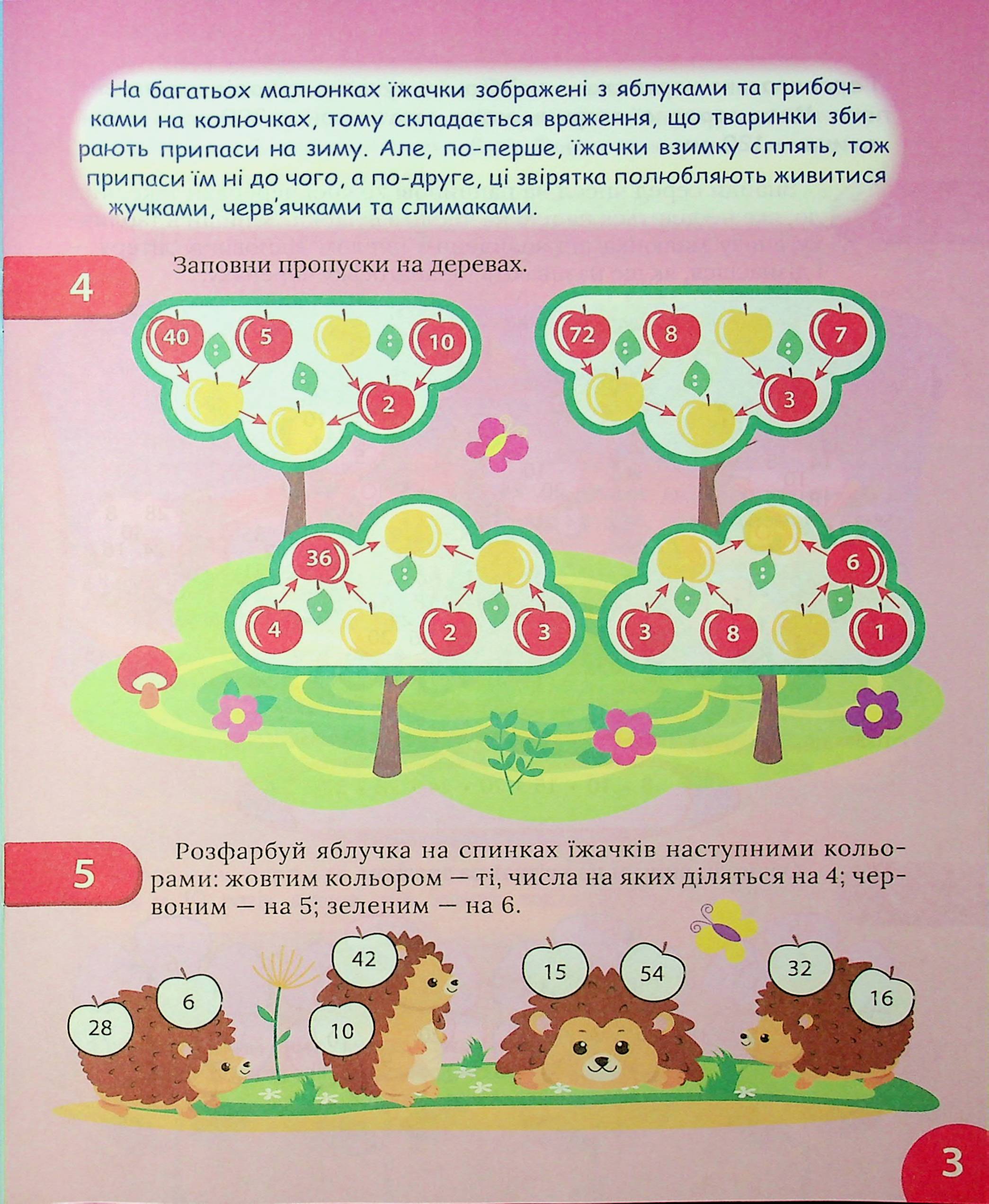 Книга "Цікавий тренажер. Множення, ділення. 3 клас. Алліна О. Г." (у) (3299) 3
