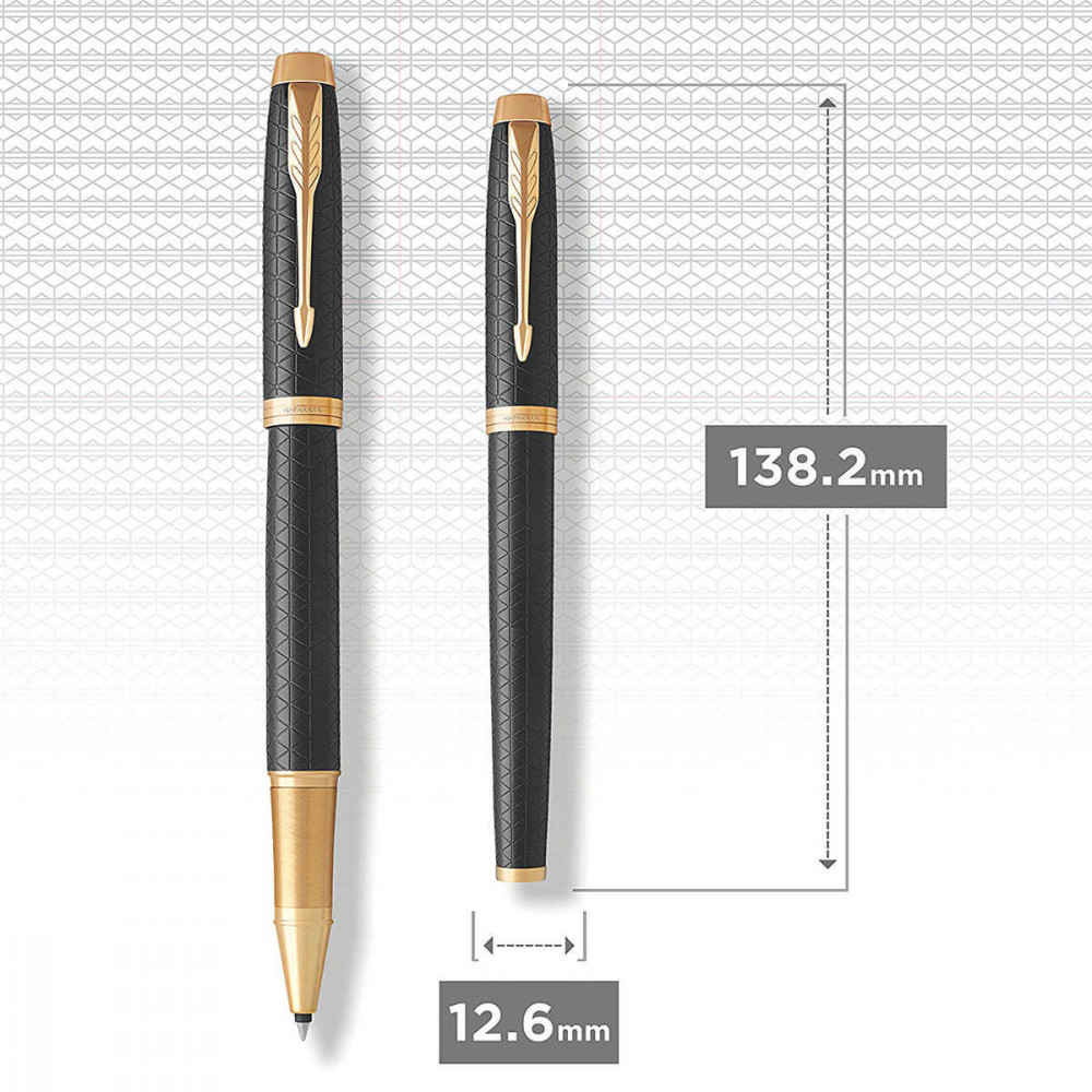 Ручка IM Premium Black позол. рол. Parker 24 022 2
