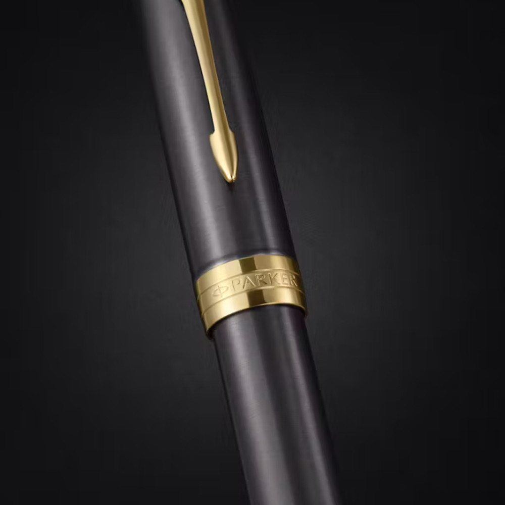 Ручка Parker Sonnet 17 Grey Lacquer позол. перо, 86 415 7