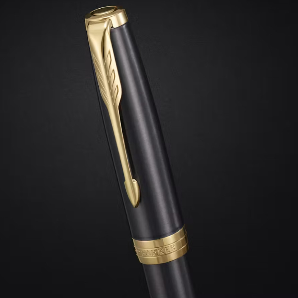 Ручка Parker Sonnet 17 Grey Lacquer позол. перо, 86 415 8