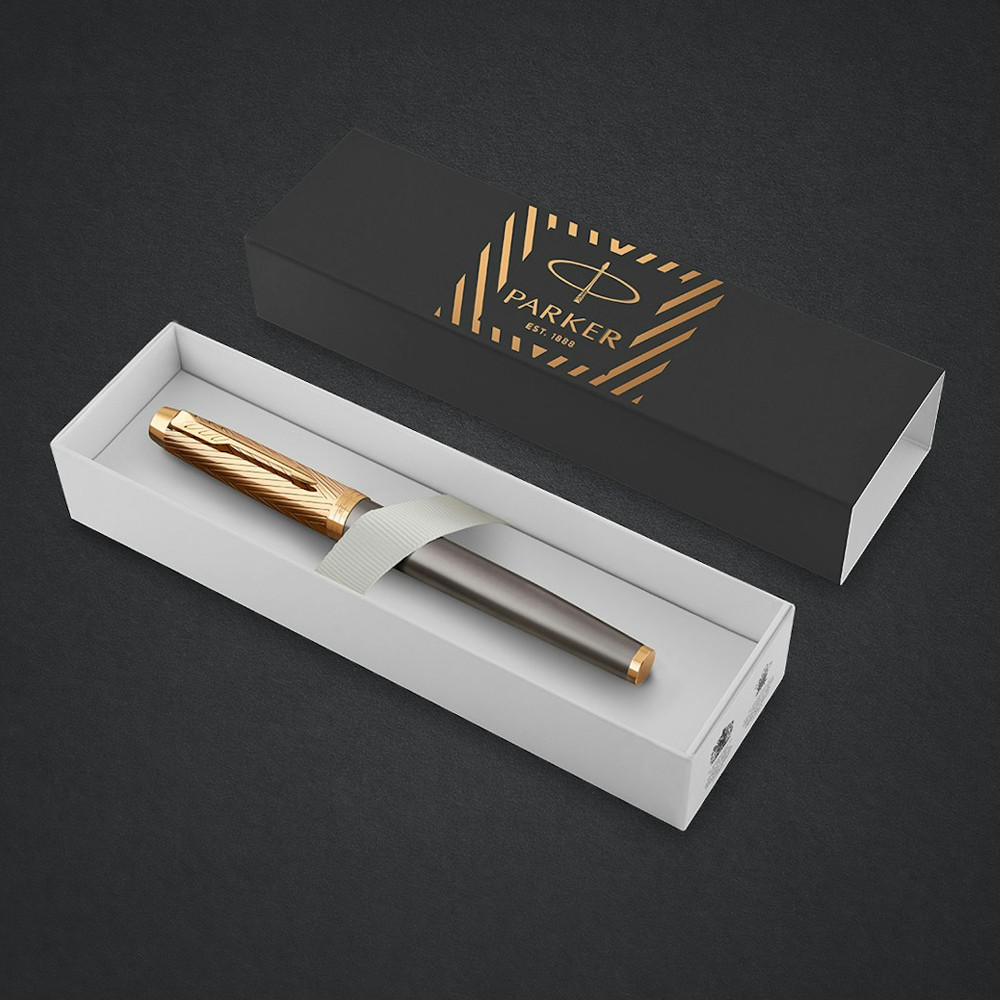 Ручка Parker IM Premium SE Pioneers позол. перо, 25 511 5