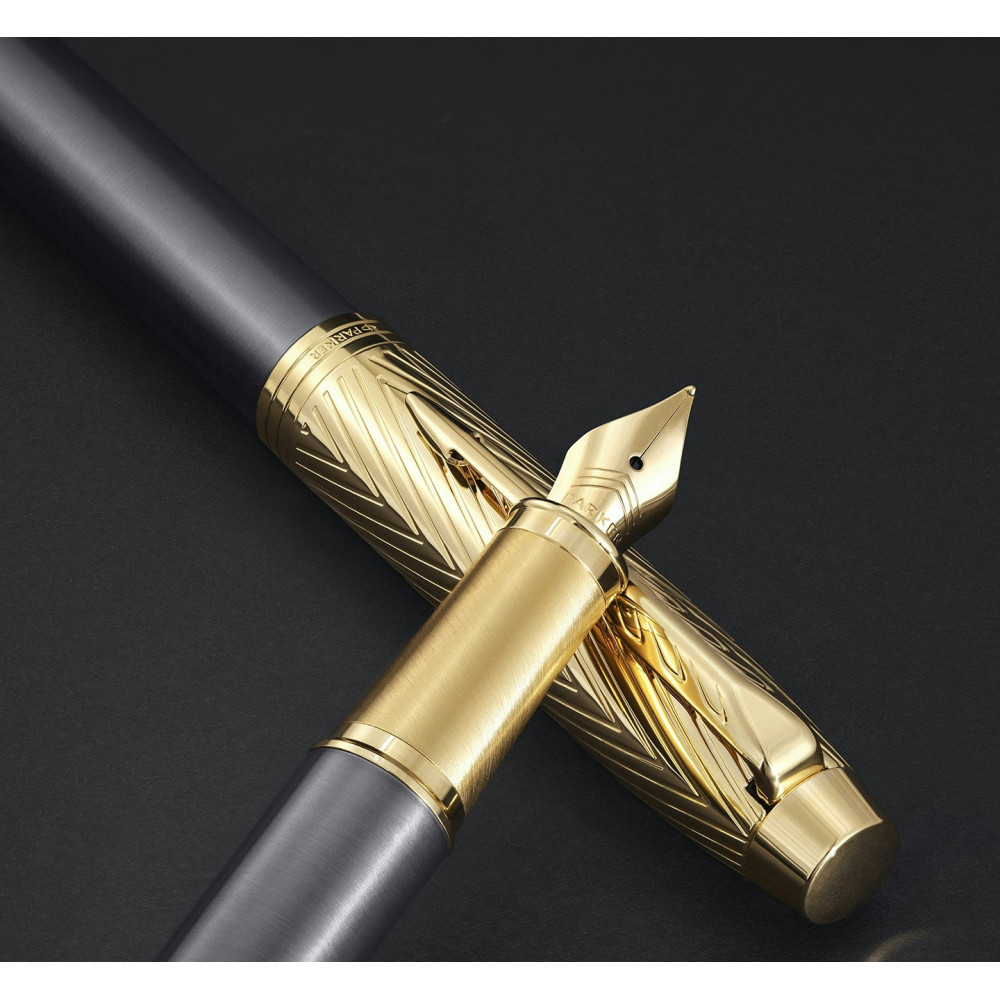 Ручка Parker IM Premium SE Pioneers позол. перо, 25 511 6