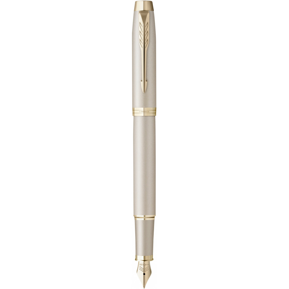 Ручка Parker IM Professionals Monochrome Champagne перо., 28 211