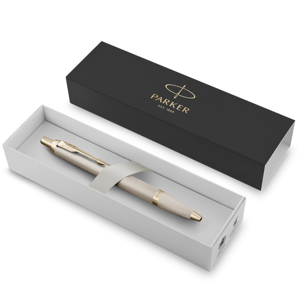 Ручка Parker IM Professionals Monochrome Champagne кул., 28 232 6