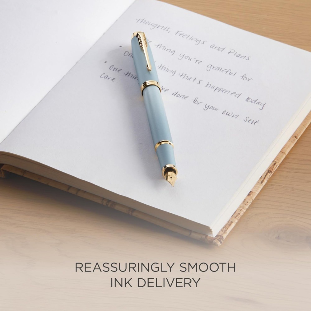 Ручка Parker IM Rituals Turquoise Green позол перо + Пакет Parker Rituals, 29 111 3