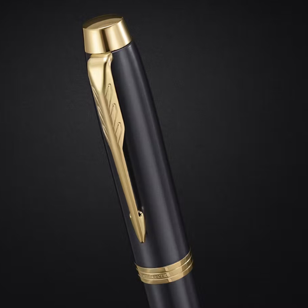 Ручка Parker IM Grey Lacquer позол. ролл., 21 122 6