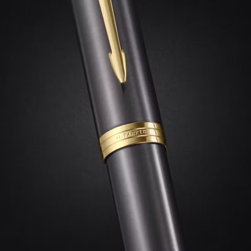 Ручка Parker IM Grey Lacquer позол. ролл., 21 122 7