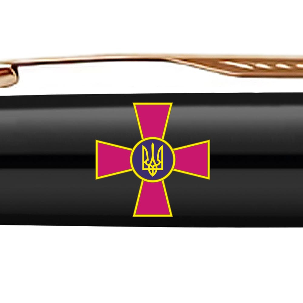 Ручка Parker IM Army Black позол. кул. Ембл. ЗСУ + блокнот Parker + подар.упак., 22032b24_W0010u 5