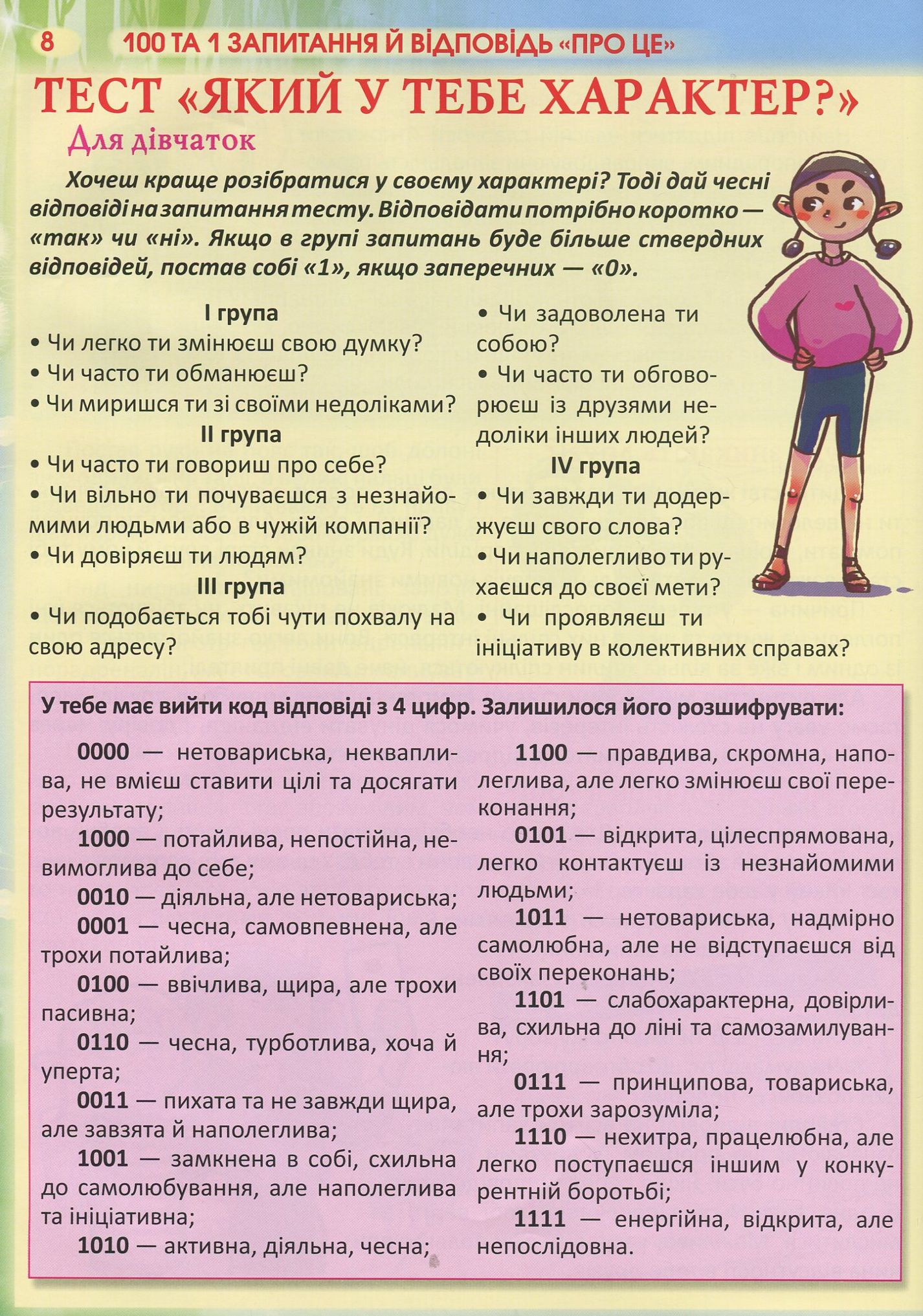 Книга "Котка О. 100 та 1 запитання й відповідь про це" (у) (9123) 7