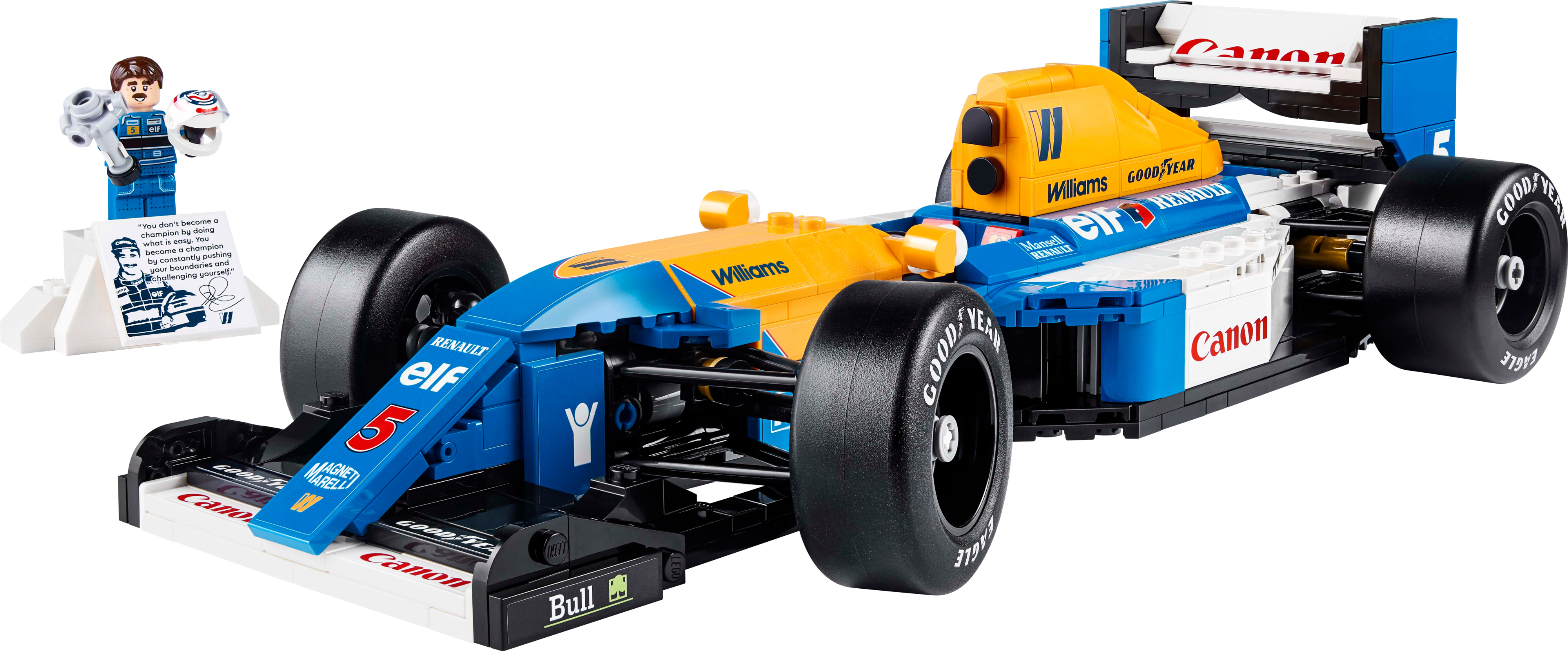 Конструктор Lego Icons "Williams Racing FW14B і Найджел Менселл", 10353 2