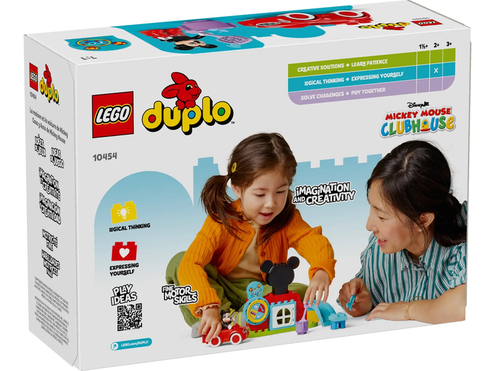 Конструктор Lego Duplo "Міккі Маус: Клубний будинок і автомобіль", 10454 1