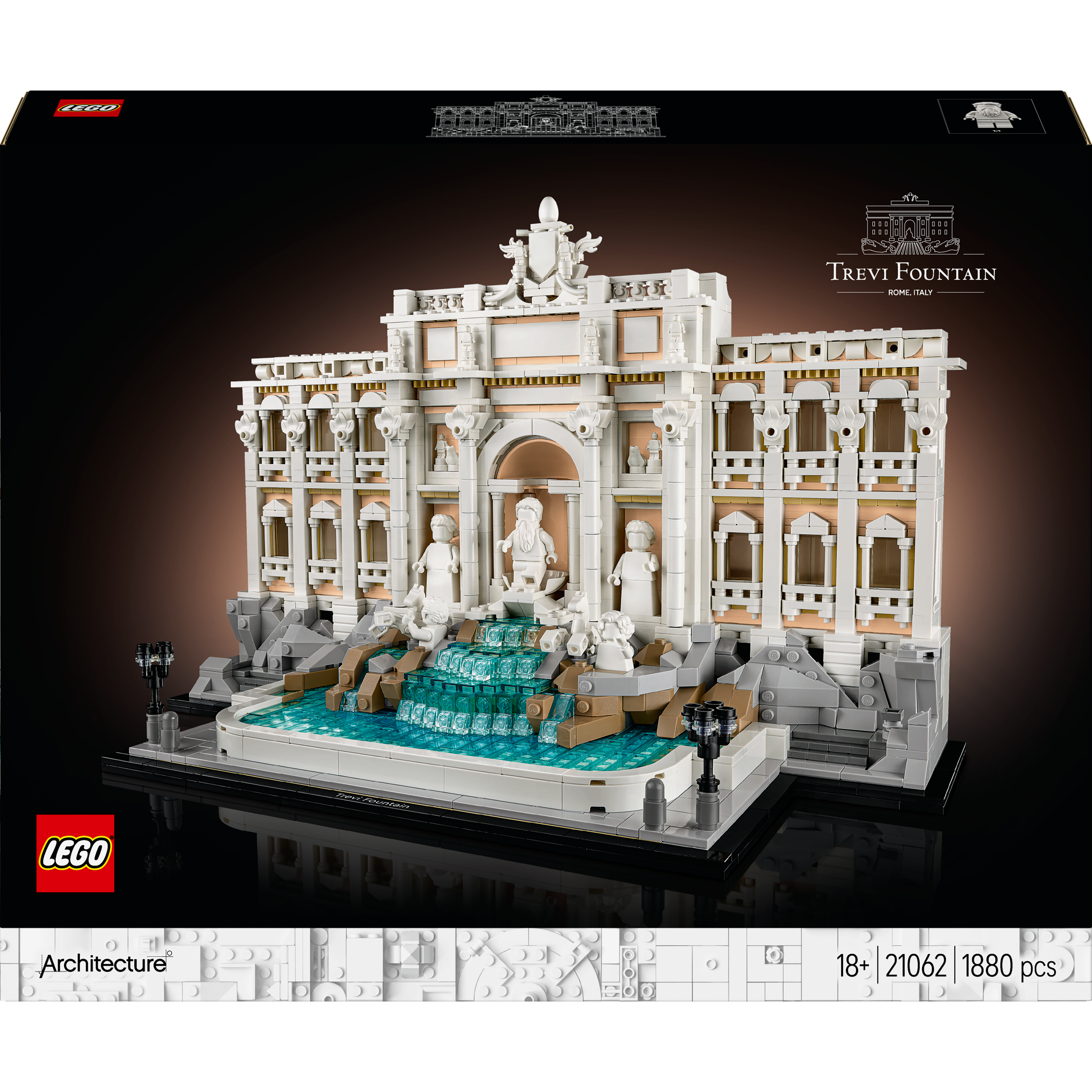 Конструктор Lego Architecture "Фонтан Треві", 21062