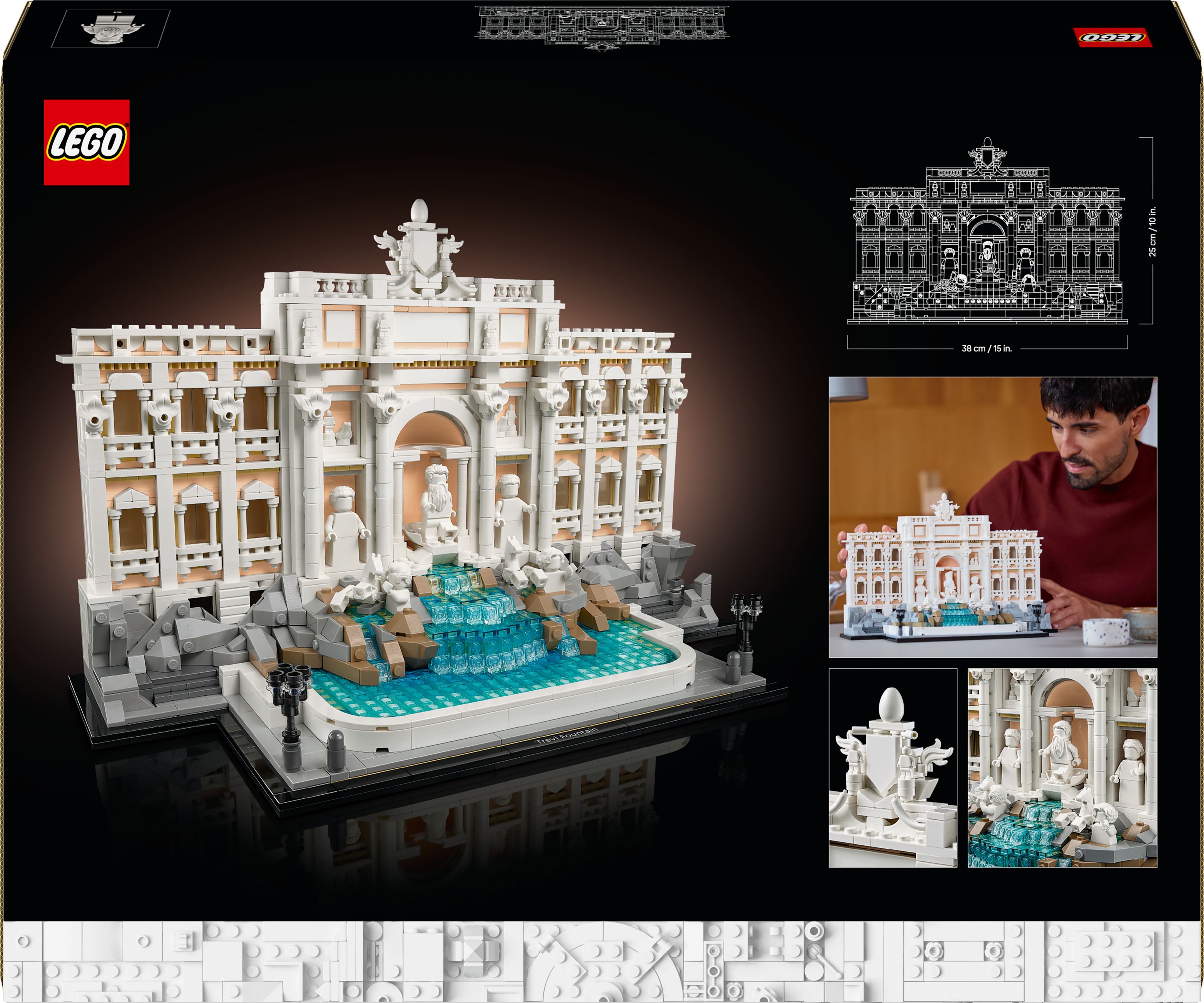 Конструктор Lego Architecture "Фонтан Треві", 21062 11