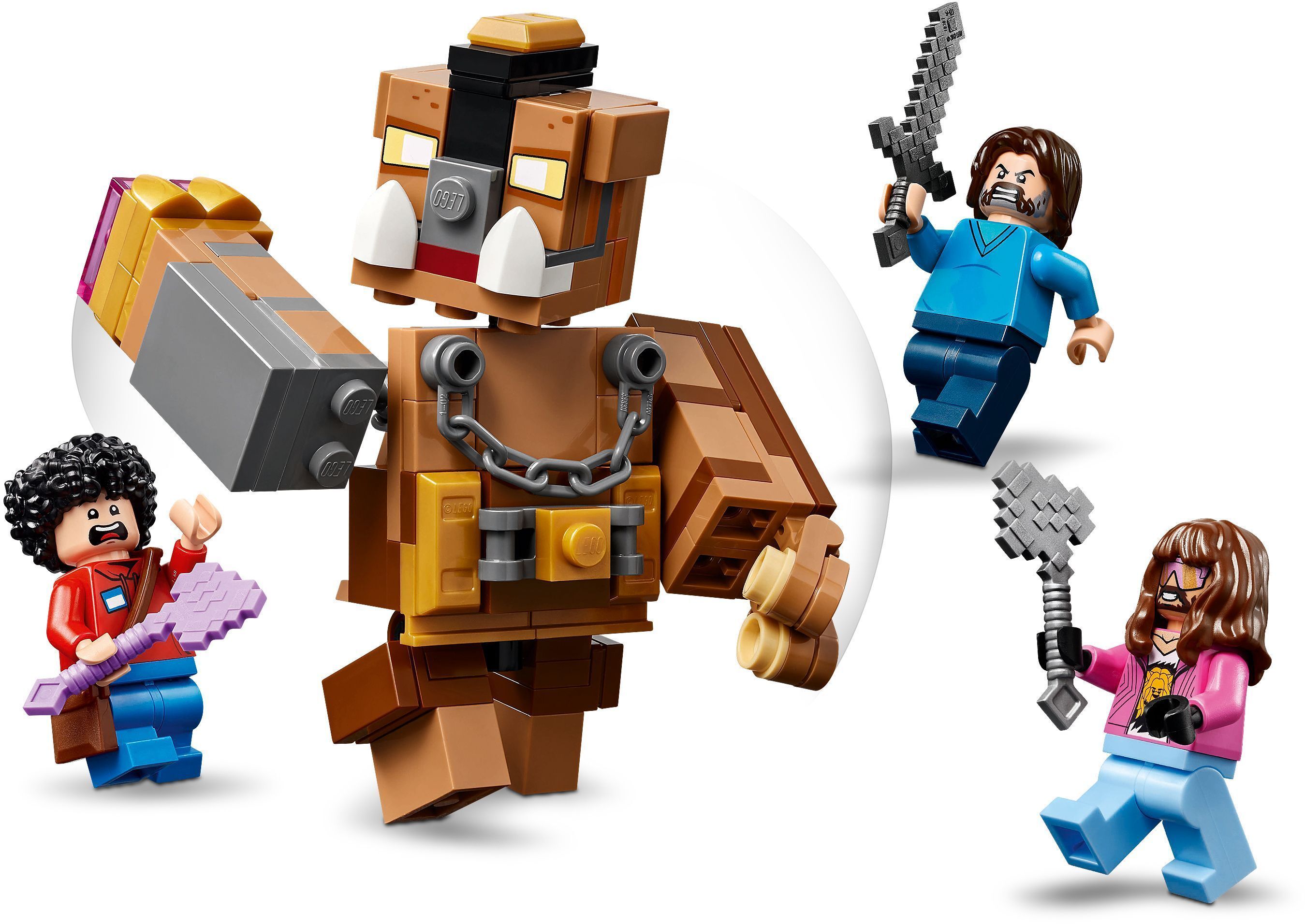 Конструктор Lego Minecraft "Бійцівський ринг у лісовому маєтку", 21272 4
