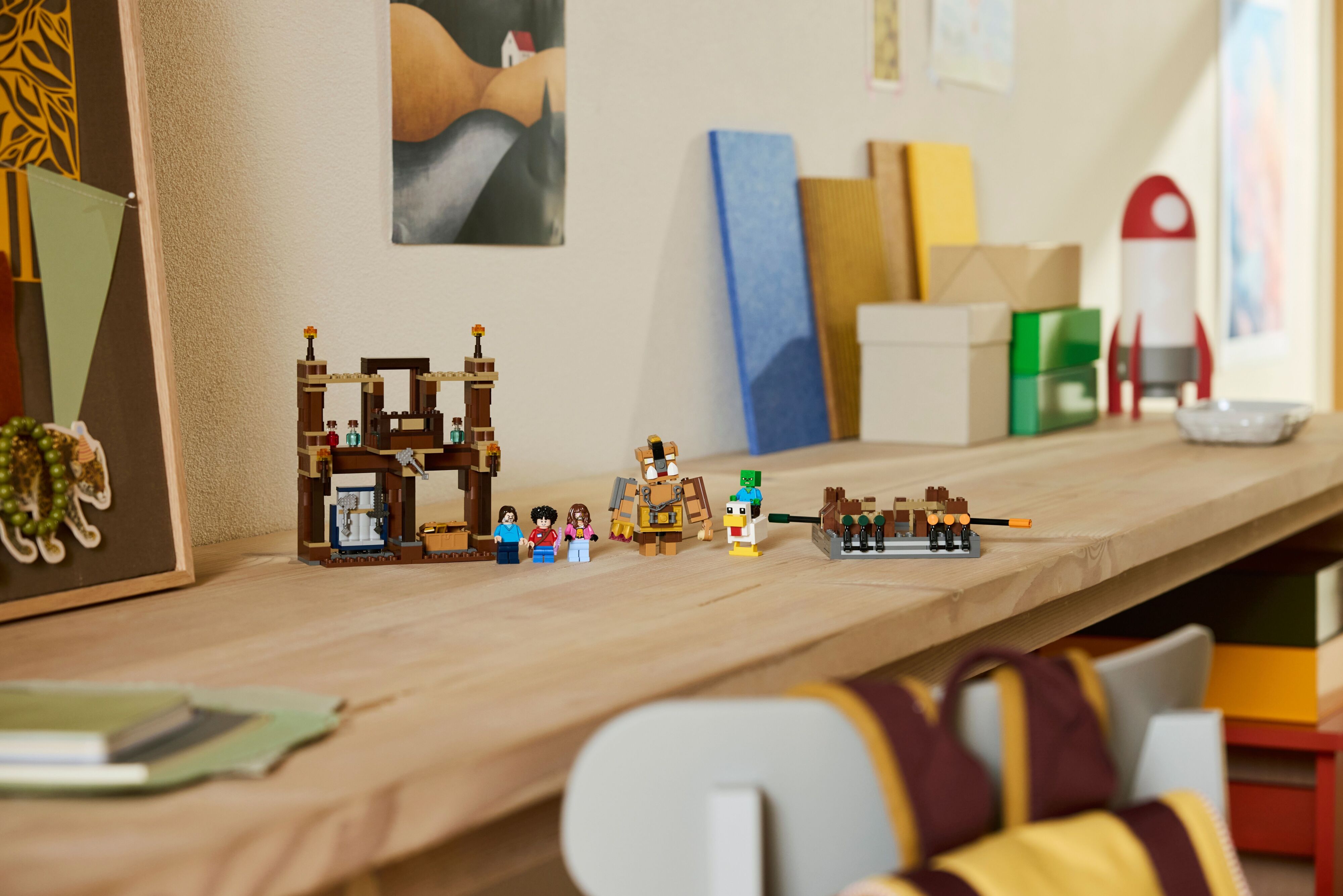 Конструктор Lego Minecraft "Бійцівський ринг у лісовому маєтку", 21272 5