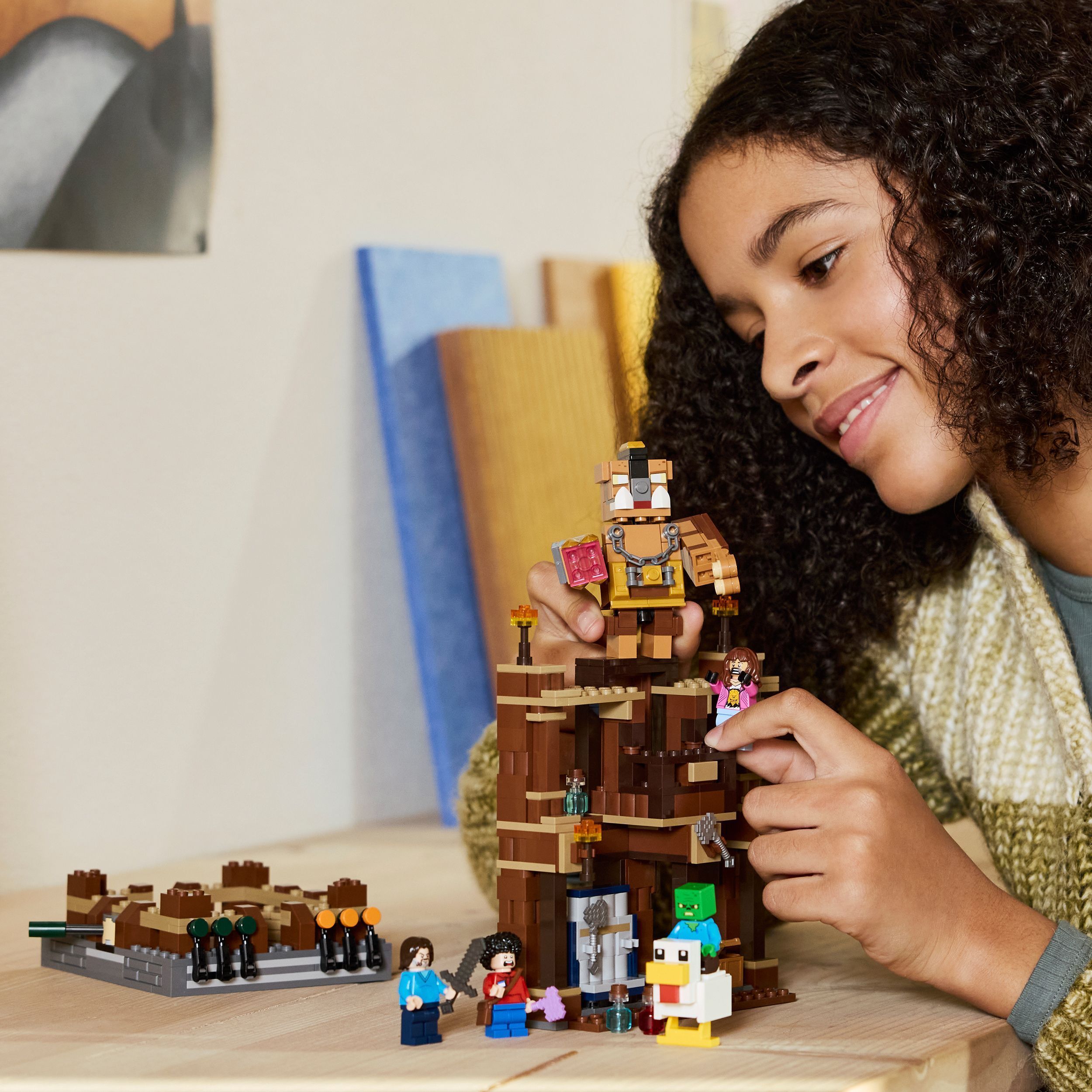 Конструктор Lego Minecraft "Бійцівський ринг у лісовому маєтку", 21272 6