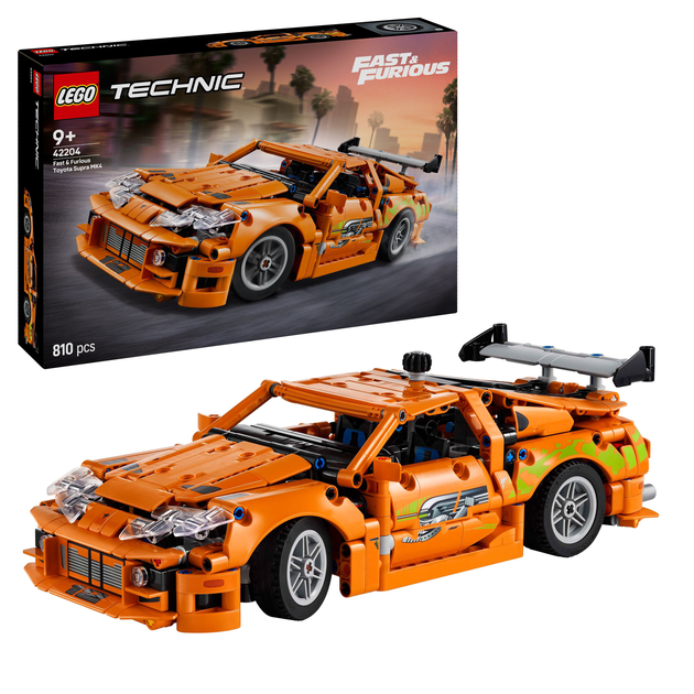 Конструктор Lego Technic "Fast and Furious Toyota Supra MK4", 42204 3