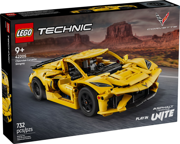 Конструктор Lego Technic "Chevrolet Corvette Stingray", 42205