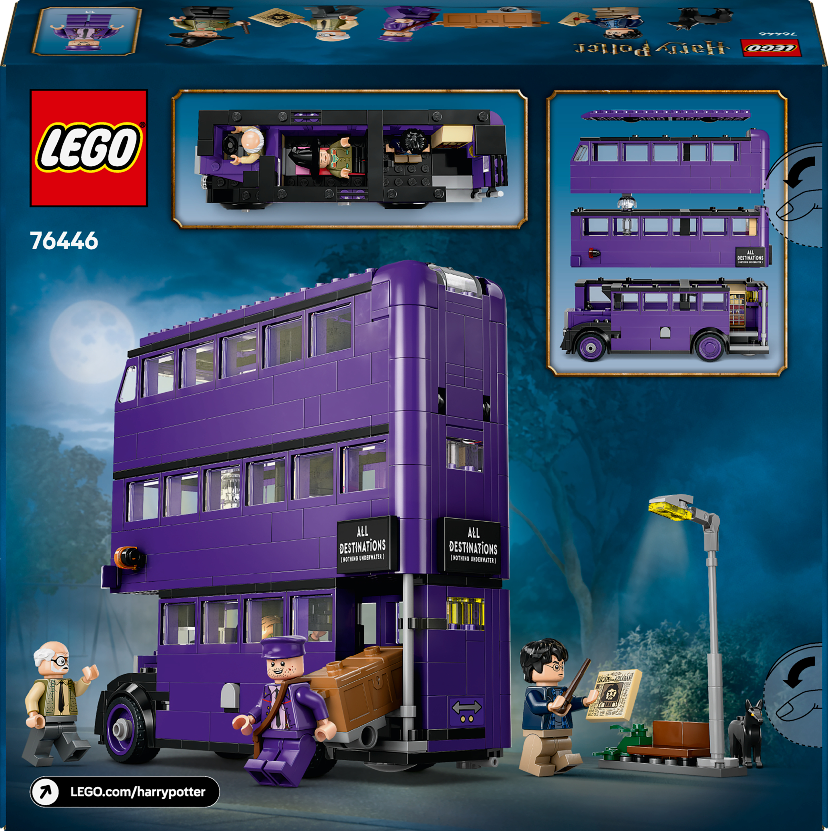 Конструктор Lego Harry Potter "Пригоди на Лицарському автобусі", 76446 8