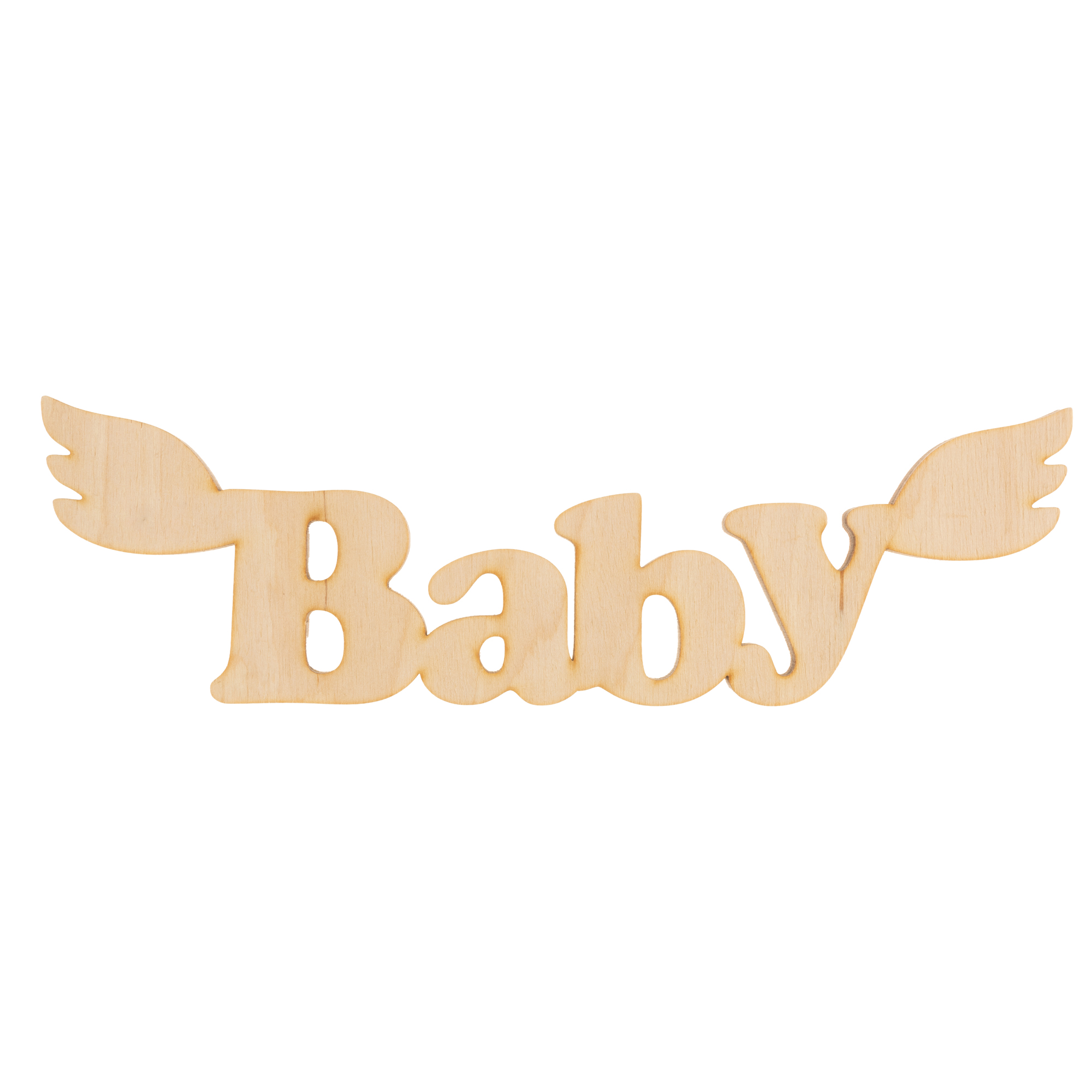 Заготівка дерев`яна Baby з крилами, С1